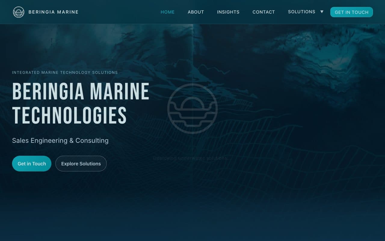 Beringia’s homepage in the epipelagic zone.